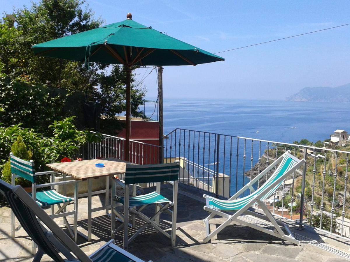 Aria Di Mare, Manarola - Camere Con Vista Mare! Exterior foto